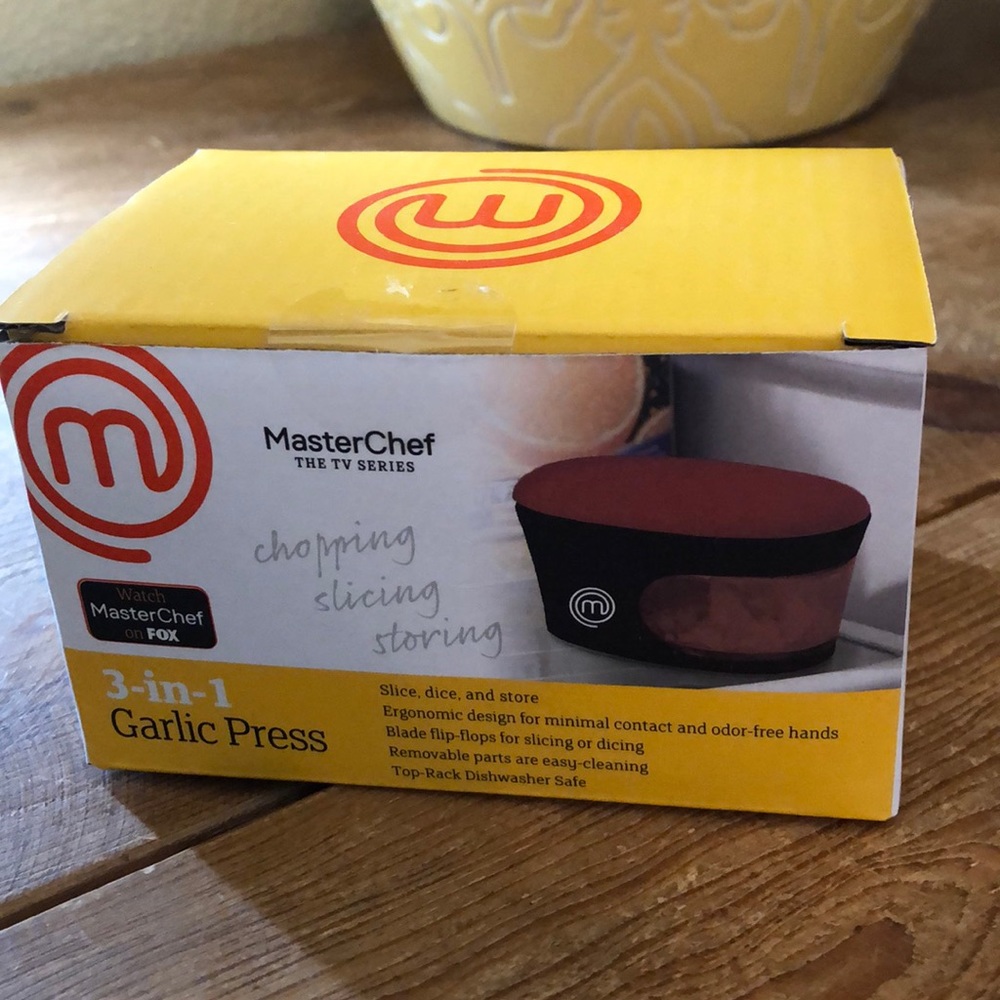 Master Chef 3-in-1 Garlic Press